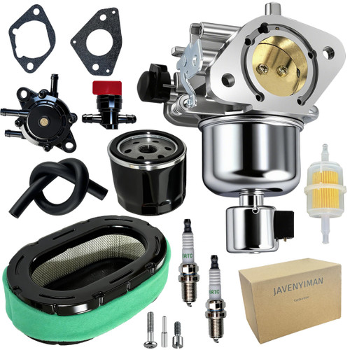 Carburetor Kit for Kohler 7000 Series Carburetor KT725 KT730 KT735 KT740 KT745 22HP-26HP Engines, Replaces 3285363S 1685319S 3285367S 853-50-S, with Air Filter Oil Fuel Filter & Fuel Pump