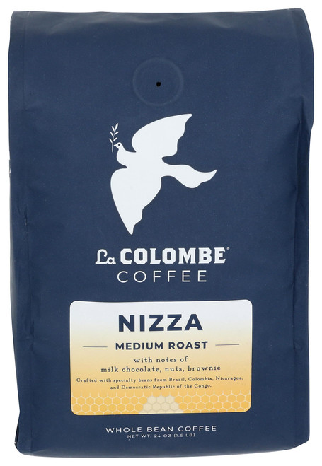 La Colombe Nizza Medium Roast Whole Bean Coffee - 24 Ounce (Pack of 1)