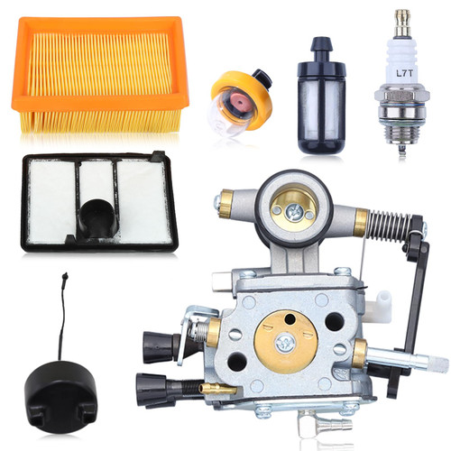 Atunee 4224-120-0651 Carburetor Carb Kit for Stihl TS700 TS800 TS 700 800 Concrete Cut-Off Saw, TS700 Carburetor Fits for Tillotson HS314A HS-314A HS-314A with Oil Cap Air Filter Spark Plug
