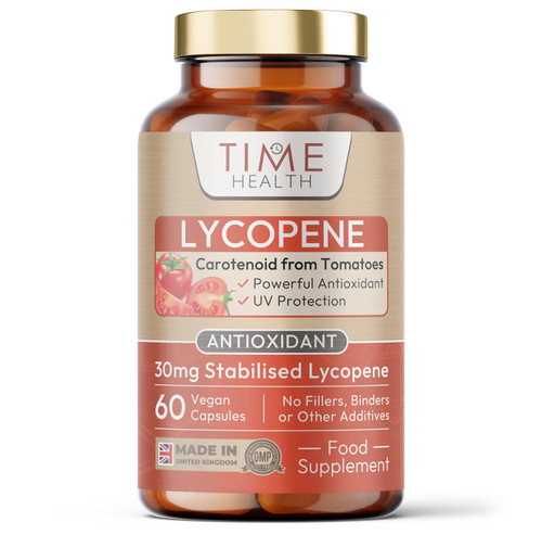 Lycopene 30mg - Microencapsulated Tomato Extract - 60 Capsules - UK Made