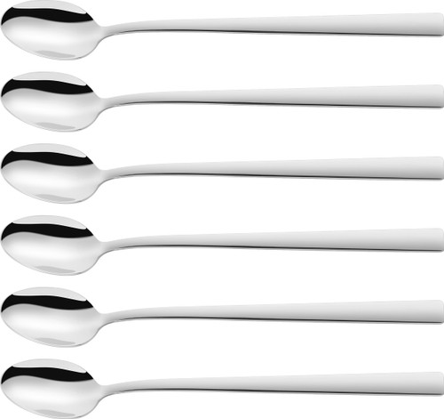 ZWILLING Dinner, Long Drinking Spoons, 6-Piece, Silver