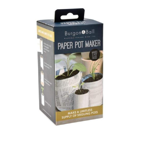 Burgon & Ball Paper Pot Maker, Beige