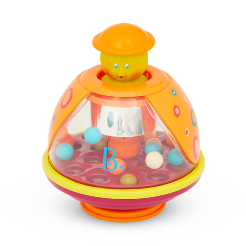 B. toys Ball Popper, Poppitoppy Ladybug Tumble Toy with 20 Balls, Activity