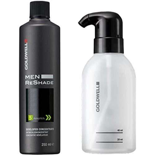 Goldwell Men Reshade developer concentrate 250 ml & applicator bottle