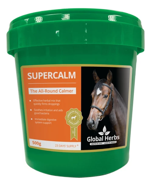 Global Herbs Supercalm Equine Calming & Focus Support Powder 500g