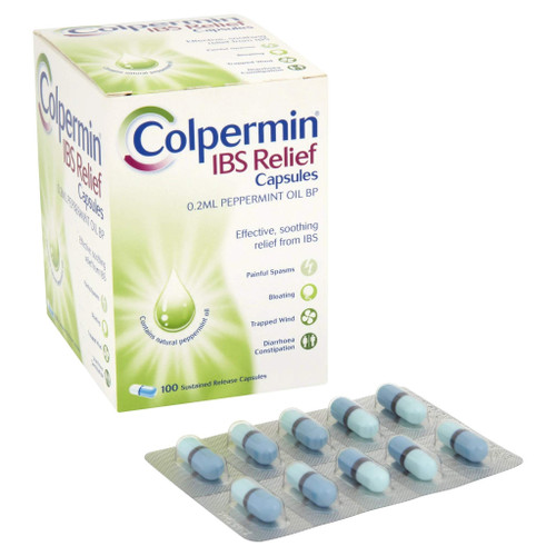 2 x COLPERMIN IBS RELIEF (100 CAPSULES)