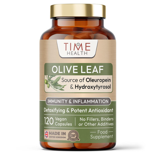 Olive Leaf Extract - Spanish Source - Pullulan - 120 Capsules - UK Made