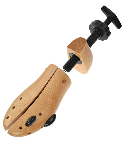 Dasco Men’s Two‑Way Wooden Shoe Stretcher – Small (UK 6–7.5 / EU 39–41.5)