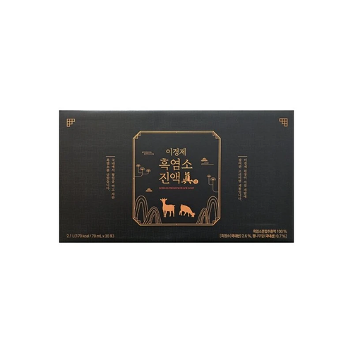 이경제 흑염소진액 (진) 70ml x 30개입 - BNS Ijeonggye Black Goat Essence (Jin) 70ml x 30 pieces - BNS
