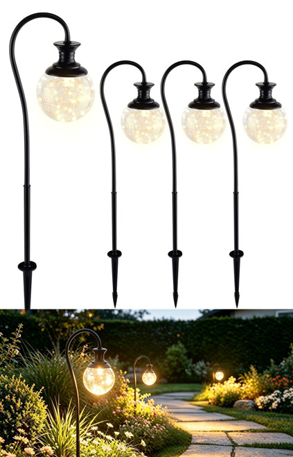 BTNHPLite - Low Voltage Garden Lights, Low Voltage Glass Landscape Lighting, LED Pathway Lights for Garden, Patio, Walkway, 12-24VAC/DC, Wired, Waterproof, 2.5W 136LM