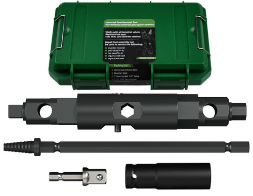 Power Tool Extractor Set Replacement for Symmons Temptrol Valves, Extractor Evolve, Diverter, and Power Drill Bit,Set Includes Extractor Classic