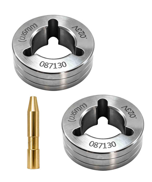 Drive Roll Kit Replacement .023" V-Groove Fits for Millermatic 200/210/212/250/251/252 Replace 87131 087131