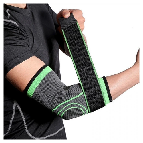 Sports Elbow Brace Strap for Golf, Tennis, and Fitness Compression Band 3ea