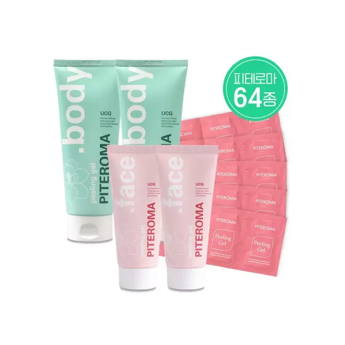 Piteroma 피테로마 콜라겐 때박살 60종 필링젤 각질관리 64종 구성 [피테로마 콜라겐 때박살 120종 필링젤 각질] Piteroma Collagen Exfoliating Gel 60 Types for Dead Skin Care [Piteroma Collagen Exfoliating Gel 120 Types for Dead Skin]