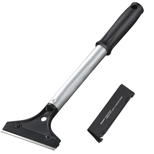 CELOX Grill Scraper, Kitchen Scraper for Cleaning Griddle with Long Handle Without Extra Spare Blades