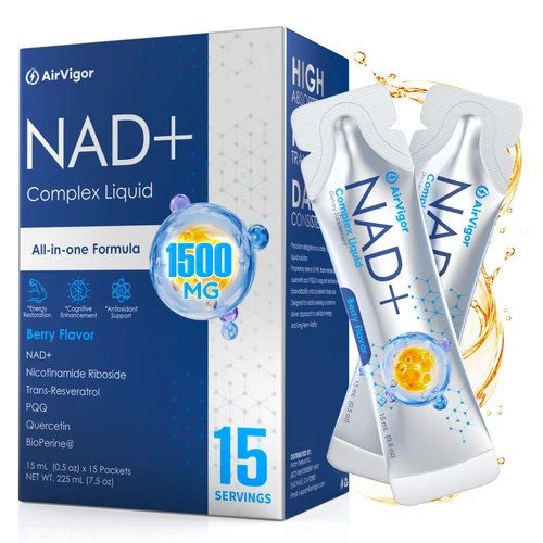 NAD Supplement 1500MG, for Healthy Aging, Energy, Focus & Vitality Support