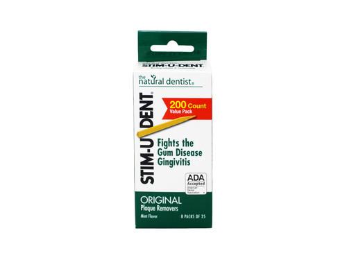 Stim-U-Dent Plaque Value Pack Removers, Mint, Multicolor, 200 Count