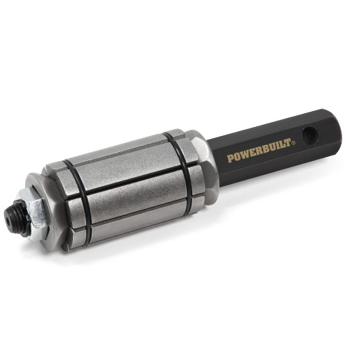Powerbuilt Small Tailpipe Expander – 1-1/8" to 1-3/4" Exhaust Pipe Expander Tool for Rounding Pipe Ends and Removing Clamp Grooves – Alloy Steel Construction – 940377