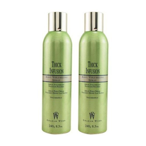 Graham Webb Thick Infusion Root Volumizing Spray 8.5oz (Pack of 2)