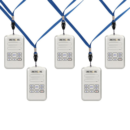 Retevis RT20 Small Walkie Talkies for Adults with Clear Audio (5 Pack)