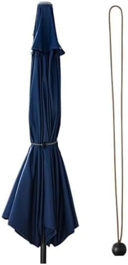 SGT KNOTS Patio Umbrella Bungee Cord with Ball, All Weather, 2 Pack, Tan