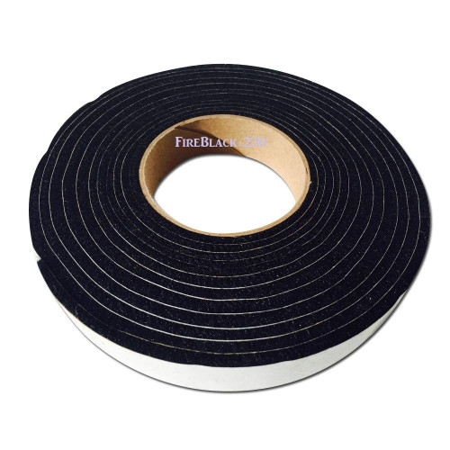 FireBlack® 220 Gasket for Vision Grill Super high Temp Black self Stick lid Seal