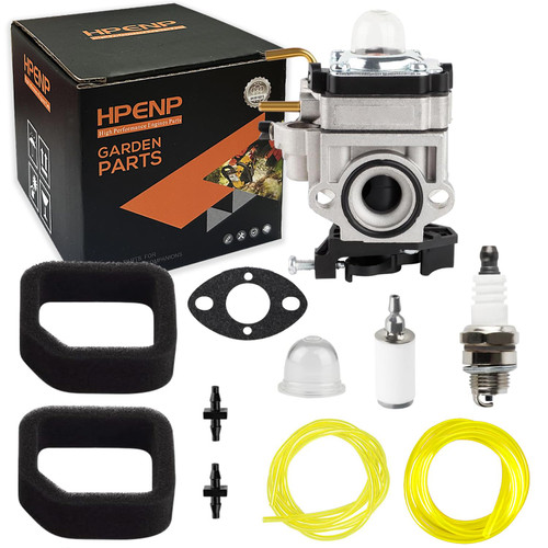 HPENP RY25AXB Carburetor with Air Filter Spark Plug Kit for Ryobi 308054121 RY25AXB RY25 RY25AXBVNM 25cc Gas Jet Fan Blower