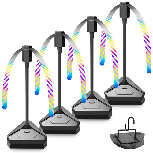 4 Pack Fly Fans for Tables, Battery Operated Table Fan Outdoor Indoor