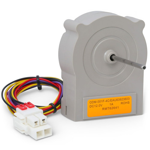 GLOXTED Refrigerator Evaporator Fan Motor Compatible with LG Fridge LFXS26596S LFCC23596S LFXS28596S LFCS27596S LRFWS2906D LFCC22426S LFXS26596D LFXS28968D Replacement for Kenmore Refrigerators Part