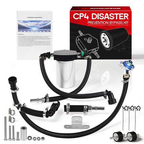 CP4 Disaster Prevention Bypass Kit for 2011-2022 Ford F250 F350 F450 F550 Super Duty 6.7L Powerstroke Diesel, Replaces CP4-6.7F-BP-G2.1 & 7031190