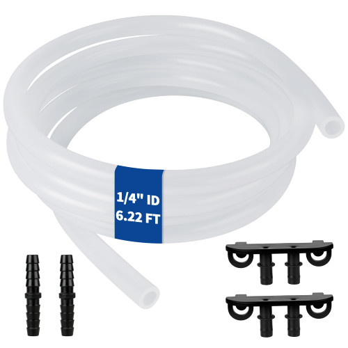 6.22FT Ice Maker Drain Hose Extension Kit Fit for GE Profile Opal 2.0&1.0