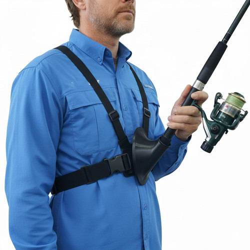 Fishing Rod Holder one Hand, Fits Rods Butt ≤30mm