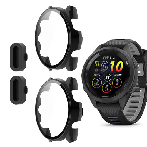 2 Pack for Garmin Forerunner 265 46mm Watch Screen Protector Anti-Scratch