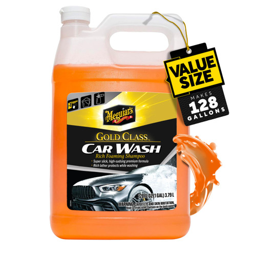 Meguiar's Gold Class Car Wash, 1 Gallon