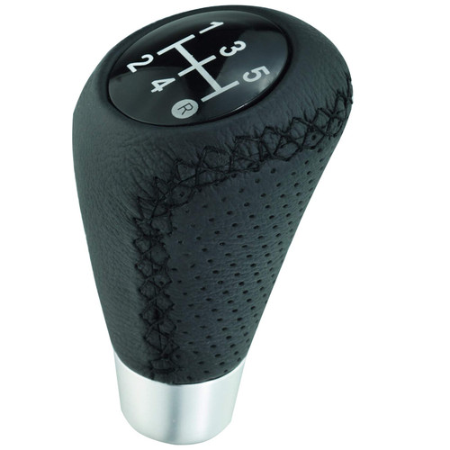 Abfer Shifter Knob 5 Speed Leather Car Gear Shifting Knobs Shift Lever