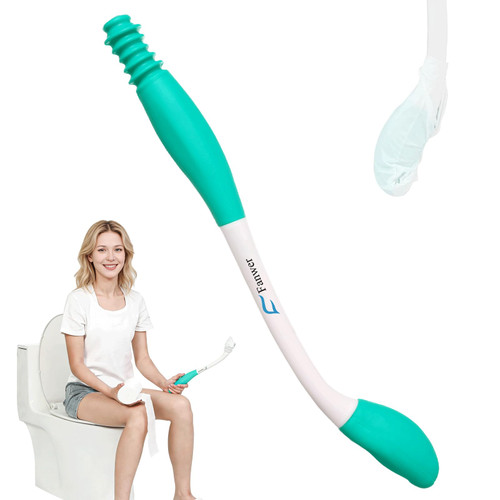 Fanwer Toilet Aids for Wiping,Long Reach Comfort Bottom Buddy, Butt Wiper