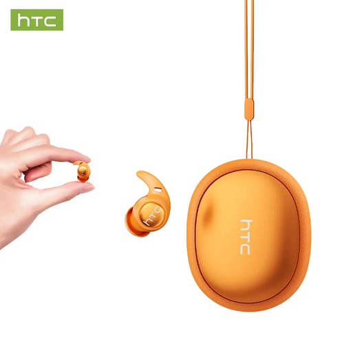HTC NE76 Bluetooth6.0Wireless Sleep Headphones Feature Bass Noise Reduction.Improve Sleep Quality with an Lnvisible Flat Earbud Design,Providing Zero Pressure on Both Ears When Sleeping on the Side.Ideal for Travelers