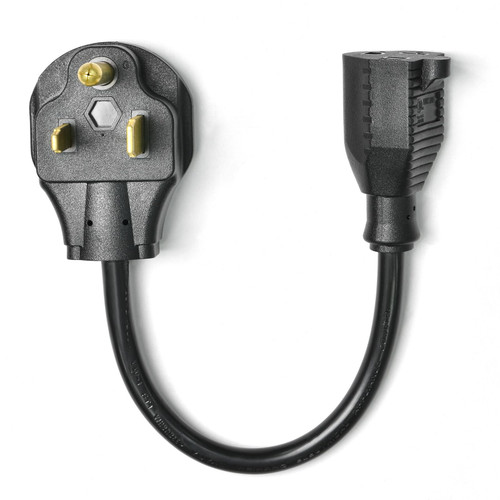 HITBOX Plug Adapter Cord, 30cm 11.8″ Long 14 AWG 2.08mm², NEMA 6-50P NEMA 5-15R Cord Adapter, Not Covert Voltage, Only Change Plug Style