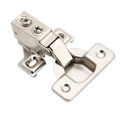 2 Pack Silverline Quiet Soft Close Cabinet Door Hinges, Face Frame 3/4 Inch Overlay, with Built-in Dampers, Strong Heavy Duty Steel for Kitchen Bathroom