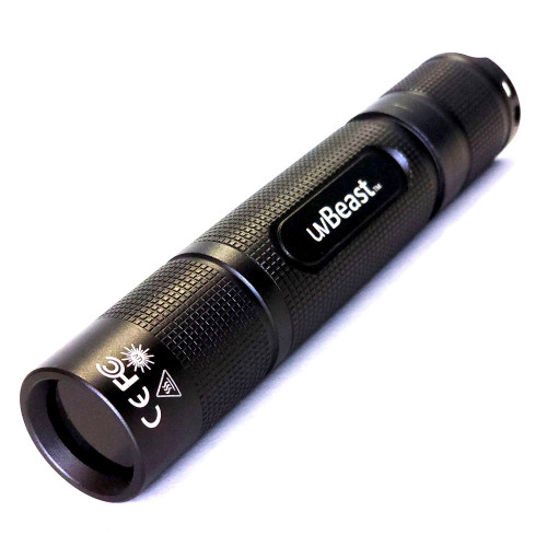 uvBeast V3 365nm MINI Black Light UV Flashlight