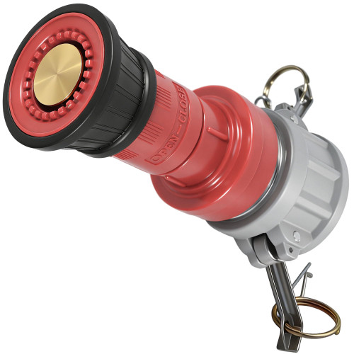RosyOcean 2" NPSH Heavy Duty Thermoplastic Fire Nozzle w/ Camlock Fitting