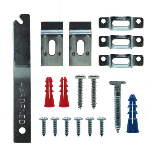 PHS Anti Theft Picture Hangers, Holds 15 lb, 25 Pack with T-Head Screws