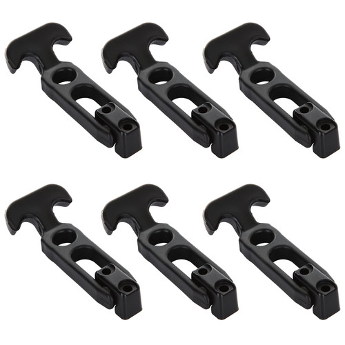 Acrux7 6Pcs Rubber Latches Flexible T Handle Draw Latch 4.3 Inch