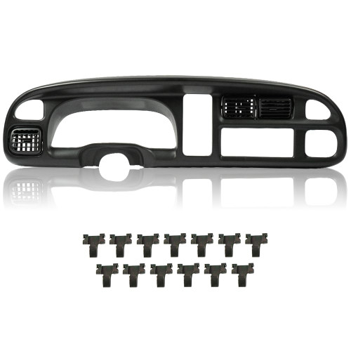 PIT66 Dash Board Bezel Cover w/Vents Fit Dodge Ram 1500 2500 3500 1998-2002