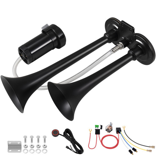 BANHAO Train Air Horn for Truck 12V 150dB Car Truck Horn with Button Kit
