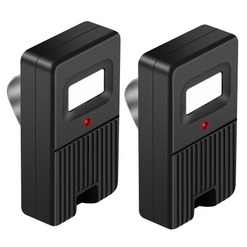 2-Pack 8 Dip Switch Linear DTC Delta 3 Gate Garage Door Remote 310MHZ