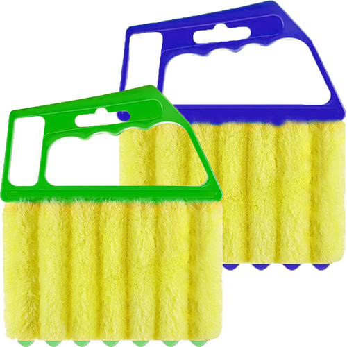 2 Pcs Blind Cleaner - Washable Window Blind Cleaner Duster Tool