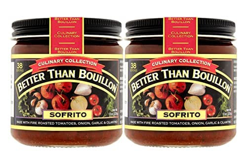 Better Than Bouillon Culinary Collection Base, Sofrito Contains 38 Servings Per Jar, 8-Ounce Glass Jar (Pack of 2) 16 Ounce