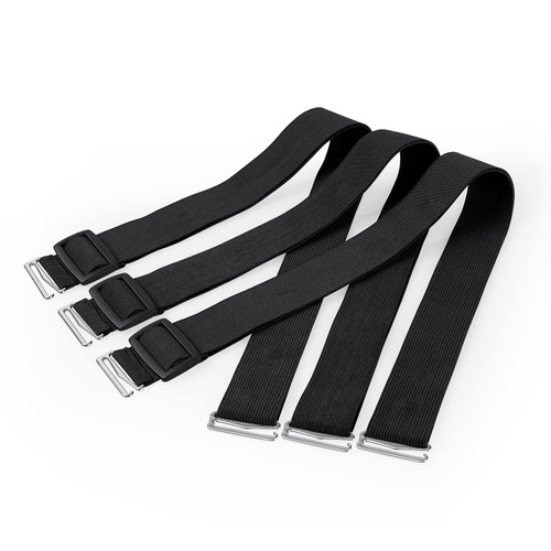 TAOCOCO 3 Pack Adjustable Elastic Straps, Recliner Chair Cover Recliner Loveseat Cover 3 Seater Recliner Sofa Covers Holder Straps (3 Pack, Upgrade)