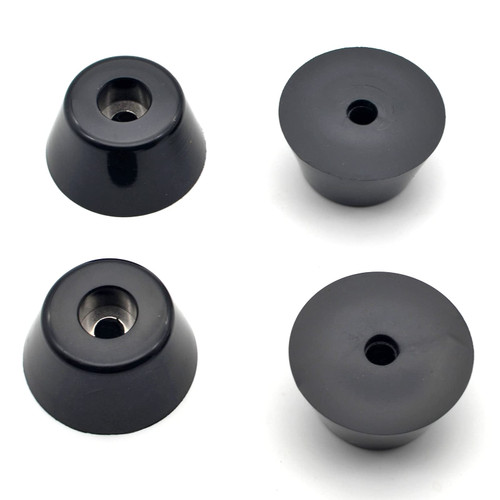 Fctoerg 2 Inch Heavy Duty Rubber Feet for Machinery Equipment 4 Pack